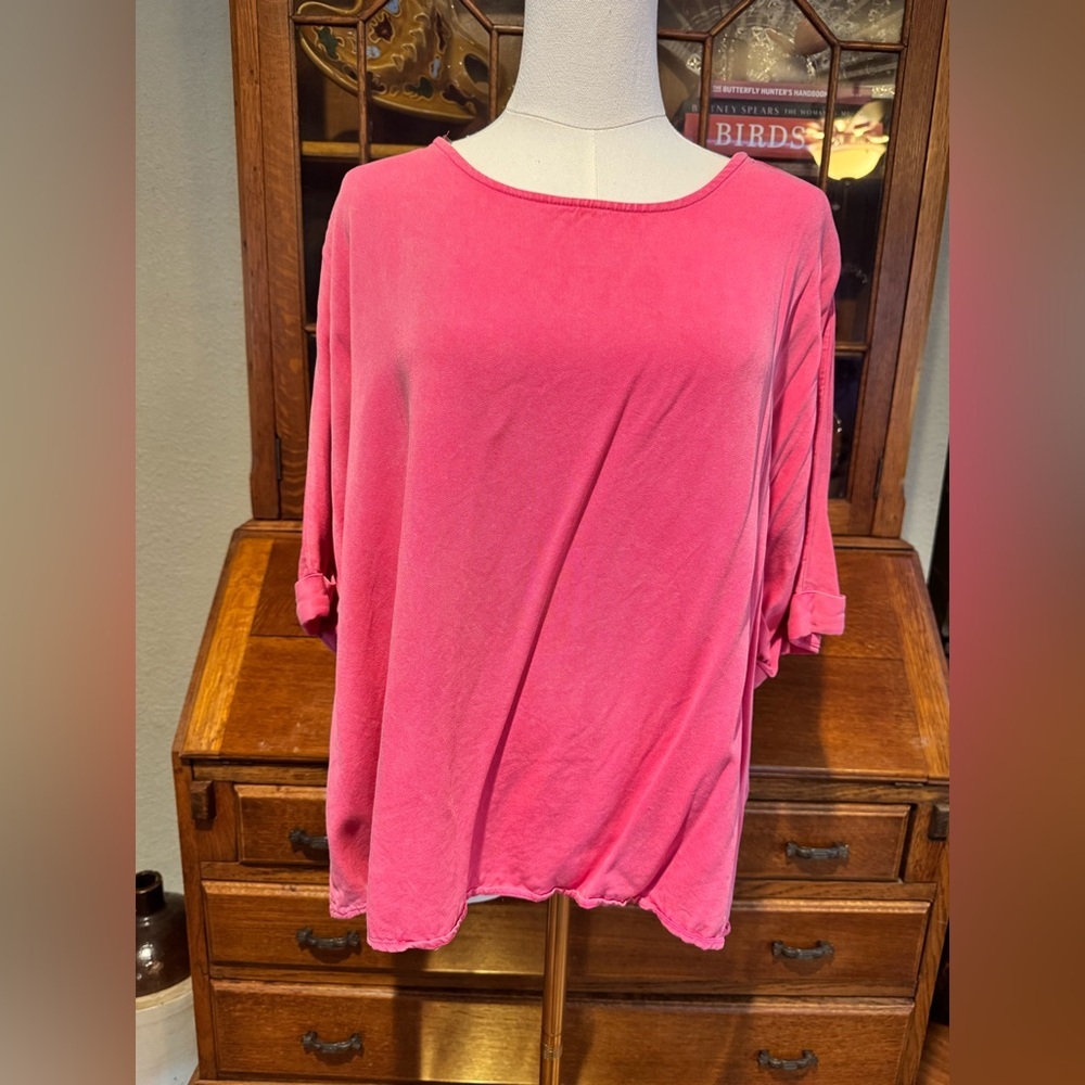 Andrée by Unit Women's Pink Oversized Top